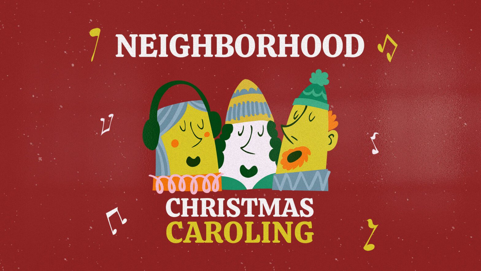 Neighborhood Christmas Caroling artwork